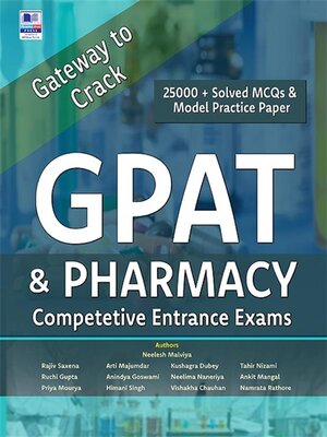 cover image of GPAT and Pharmacy--Competetive Entrance Exams